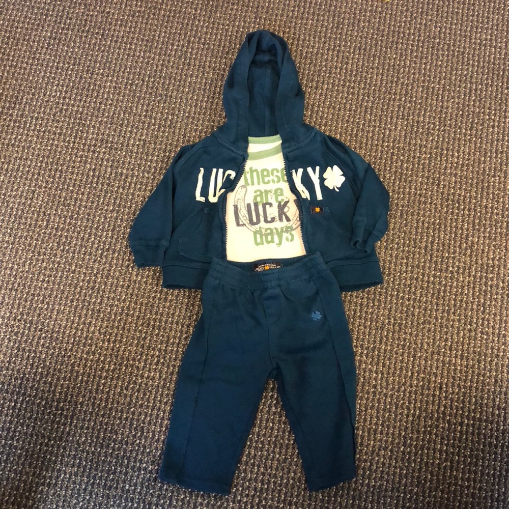 Lucky baby outfit